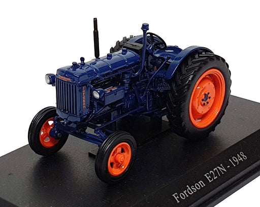 Universal Hobbies 1/43 Scale 6037 - 1948 Fordson E27N Tractor - Blue