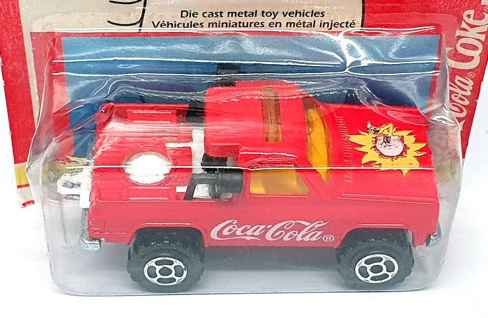 Majorette 1/62 Scale 03438610 - Chevrolet Tow Truck Coca-Cola - Red