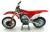 NewRay 1/12 Scale 57873 - Honda CRF450R Motorbike - Red/White