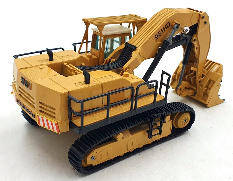 CEF 1/50 Scale Diecast CEF981 - Liebherr 981 HD Excavator - Yellow