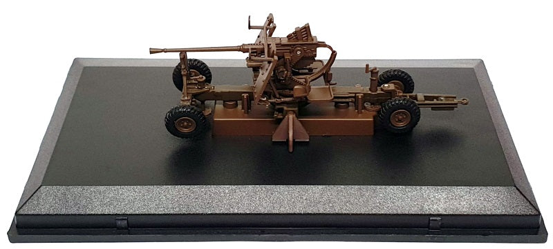 Oxford Diecast 1/76 Scale 76BF001 - Brown 40mm Bofors Gun