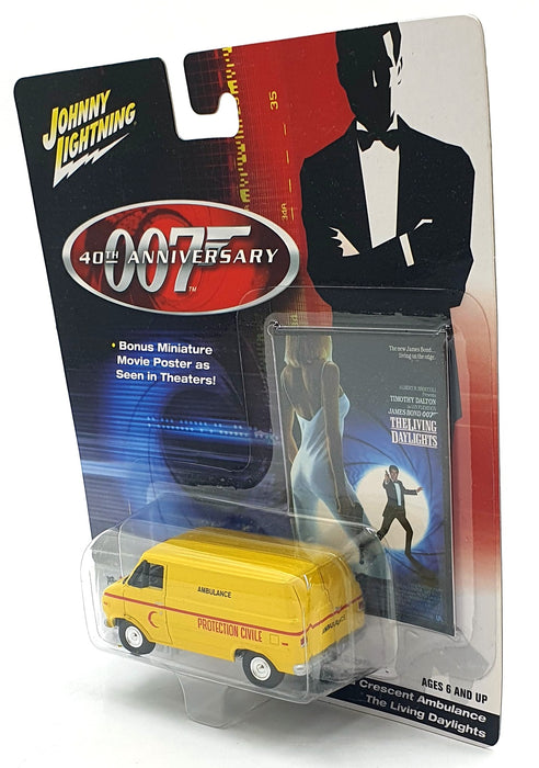 Johnny Lightning 1/64 Scale 261-04 - Red Crescent Ambulance 007 Living Daylights