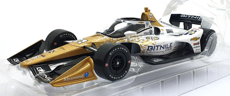 Greenlight 1/18 Scale Diecast 11215 Indy Chevrolet #21 Ed Carpenter - Veekay