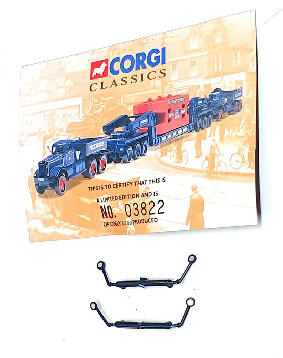 Corgi 1/50 Scale 55201 Diamond T Ballast Girder Trailer & Load Pickfords - Blue