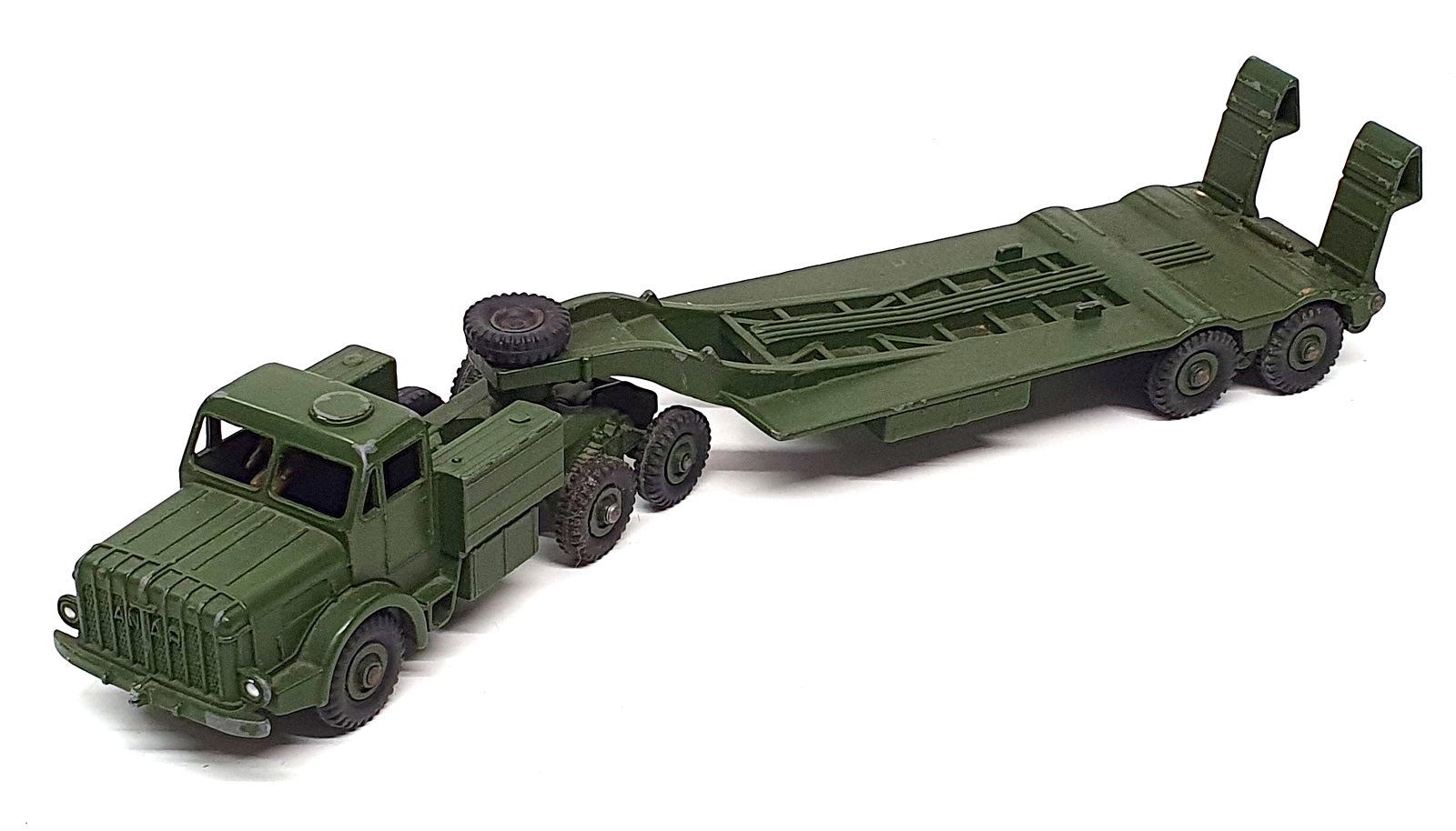 Dinky Supertoys Original Diecast 660 Thornycroft Antar Tank Transporter - Green