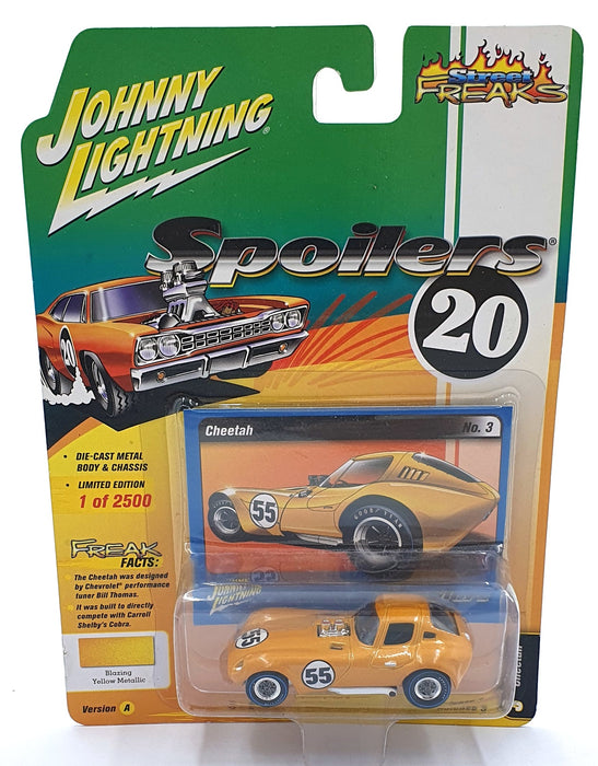 Johnny Lightning 1/64 Scale JLSF017 - Spoilers 20 Cheetah #55 - Orange