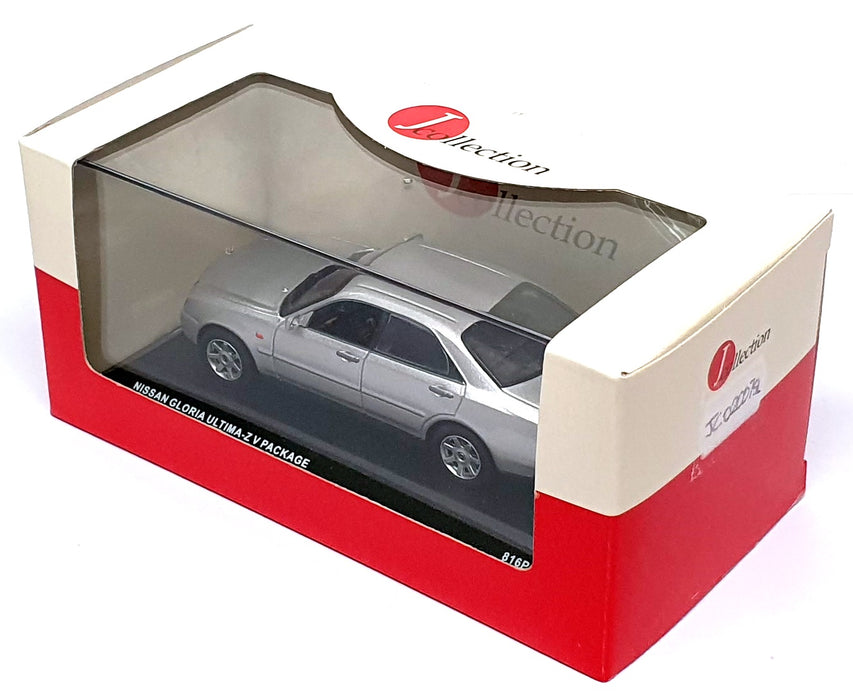 J Collection 1/43 Scale JC02007SL - 2001 Nissan Gloria Ultima-Z Platinum Silver