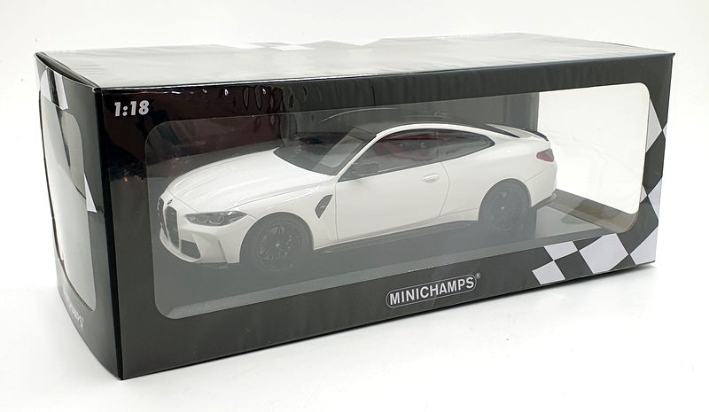 Minichamps 1/18 Scale Diecast 155 020122 - 2020 BMW M4 - White