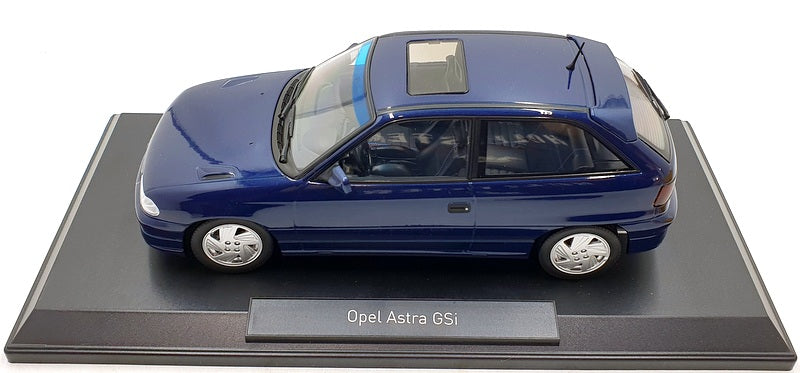 Norev 1/18 Scale Diecast 183670 - Opel Astra GSi 1992 - Metallic Blue