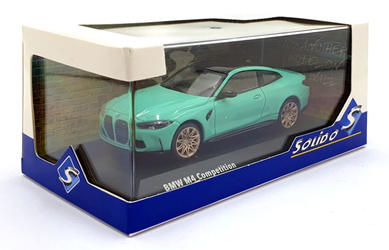 Solido 1/43 Scale S4316002 - BMW M4 Competition - Mint Green