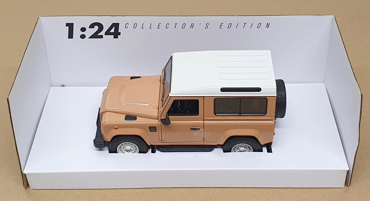 CMJ Diecast 1/24 Scale DC124DET - Land Rover Defender - Tan