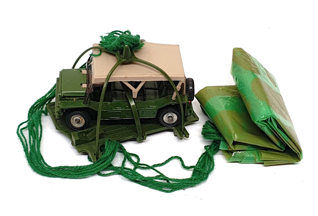 Dinky Toys Original Diecast 601 - Austin Para Moke + Camouflaged Parachute