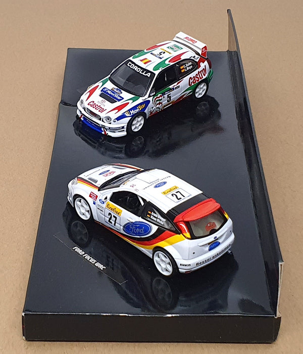 High Speed 1/43 Scale 43KFB3(2WA) Toyota Corolla WRC 1998 & Ford Focus WRC 2002
