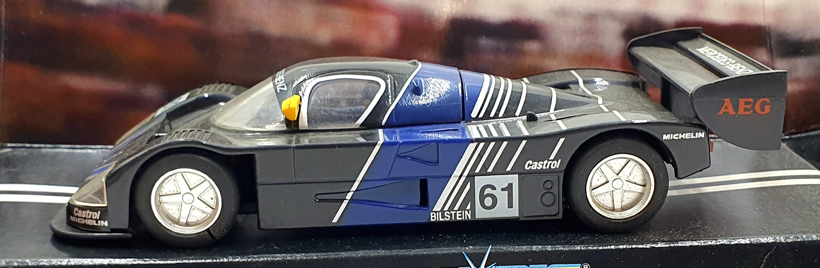Scalextric 1/32 Scale Slotcar C445 - Sauber Mercedes AEG #61 - Black