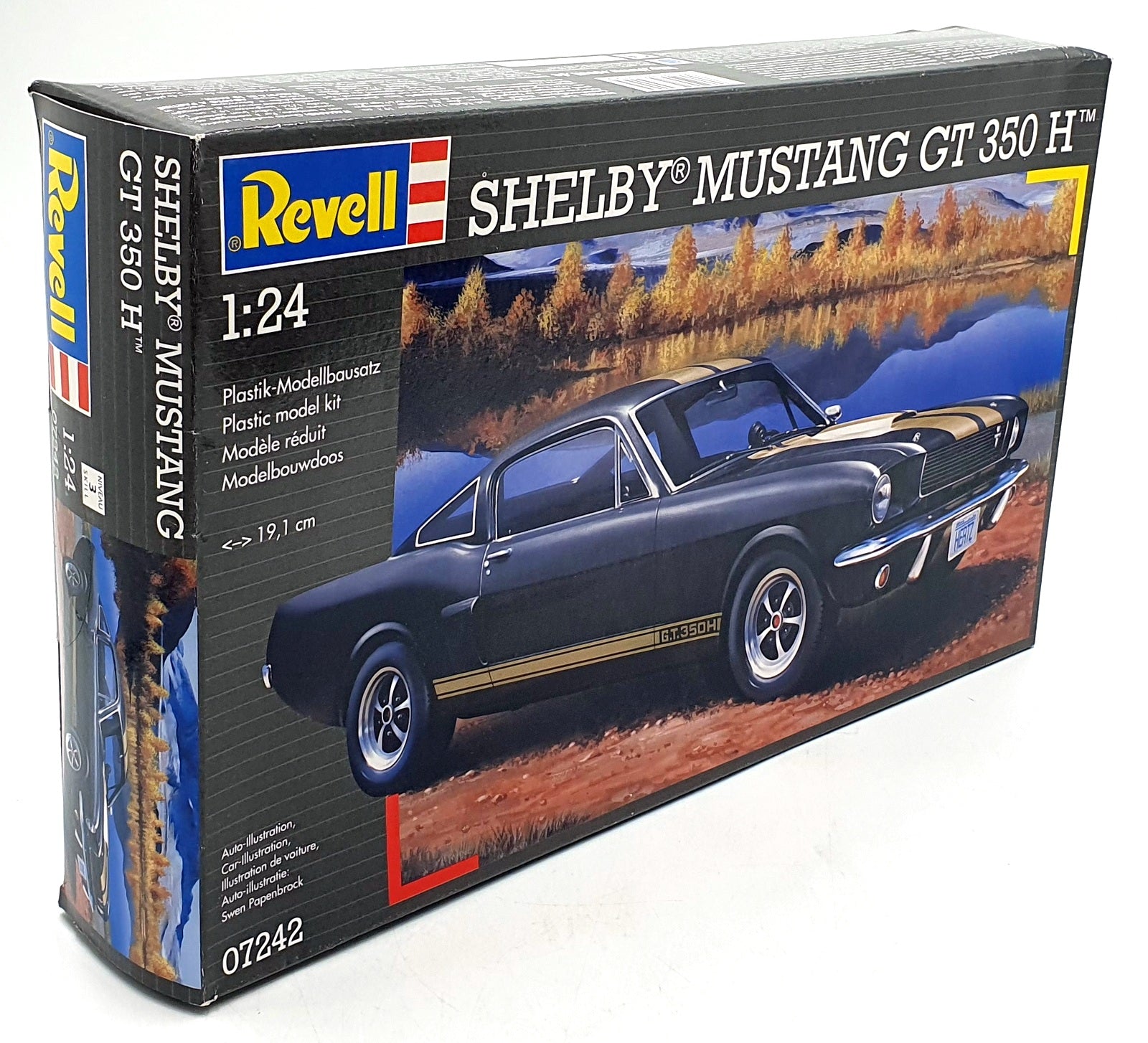 Revell 1/24 Scale Unbuilt Kit 07242 - Shelby Mustang GT 350 H 