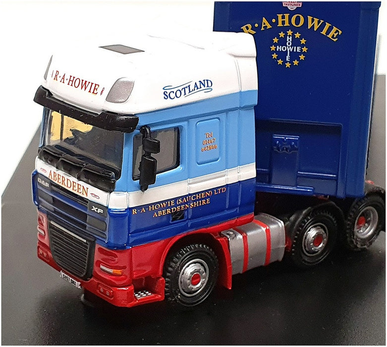 Parcelforce Trailer Oxford Diecast 1/76 Scale DAF08CS - DAF XF Truck & Trailer