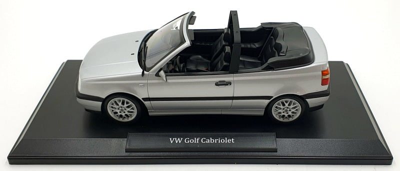 Norev 1/18 Scale Diecast 188468 - 1995 VW Golf Cabriolet - Silver