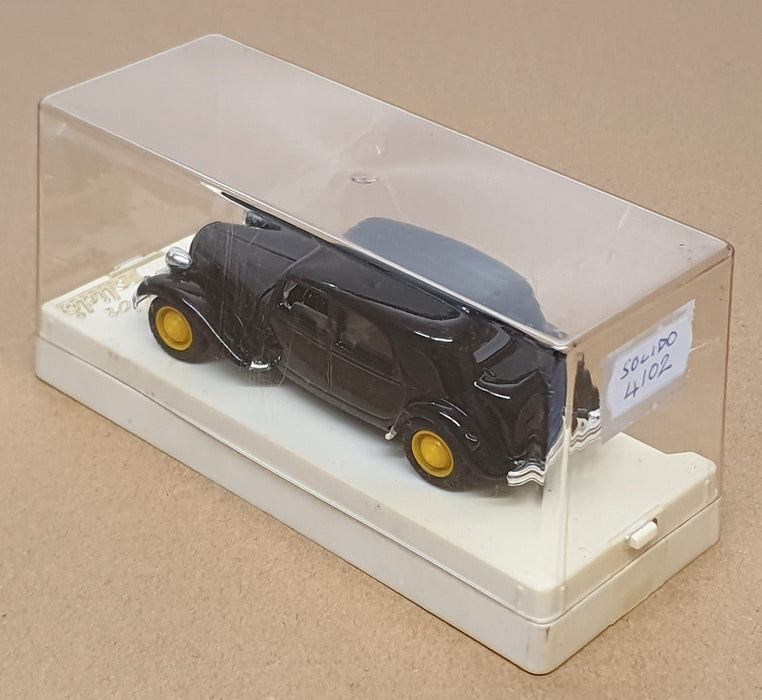 Solido 1/43 Scale Diecast 4102 - 1952 Citroen 15cv - Black