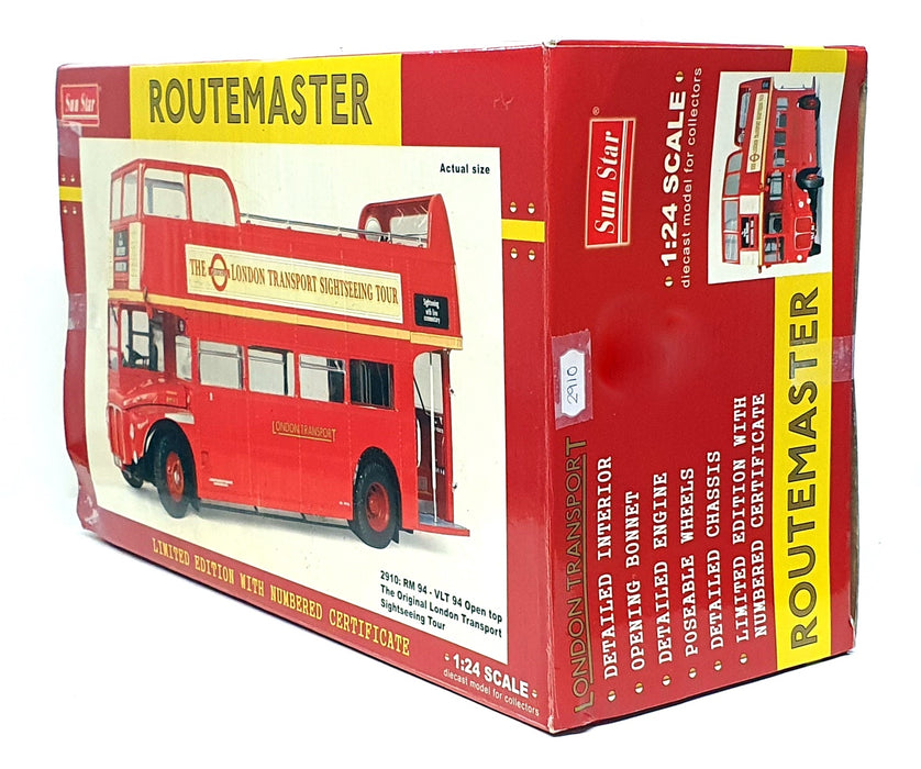 Sun Star 1/24 Scale 2910 - RM 94 VLT 94 OT The Original London Sightseeing Tour