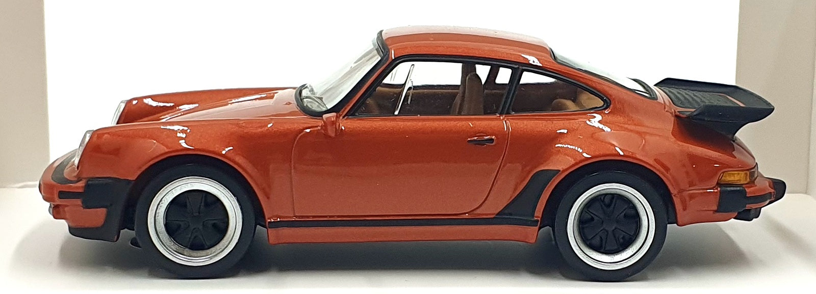 Norev 1/43 Scale Diecast 750072 - Porsche 911 Turbo - Burnt Orange
