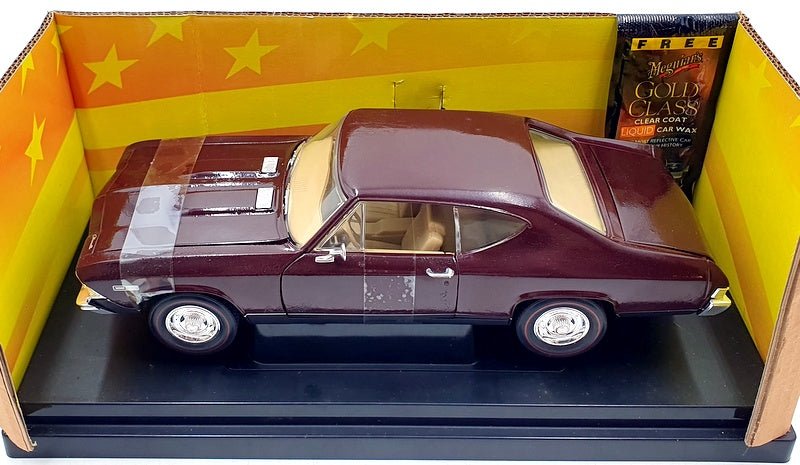 Ertl 1/18 Scale Diecast 36382 - 1968 Chevrolet Chevelle SS396 - Dark Brown