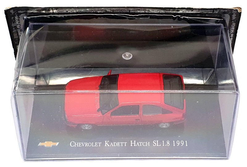Altaya 1/43 Scale Diecast AL6225 - 1991 Chevrolet Kadett Hatch SL 1.8 - Red