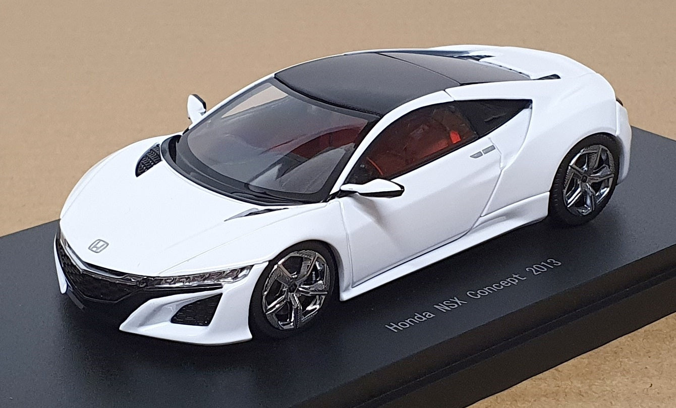 Ebbro 1/43 Scale Diecast 45317 - 2013 Honda NSX Concept - Pearl White