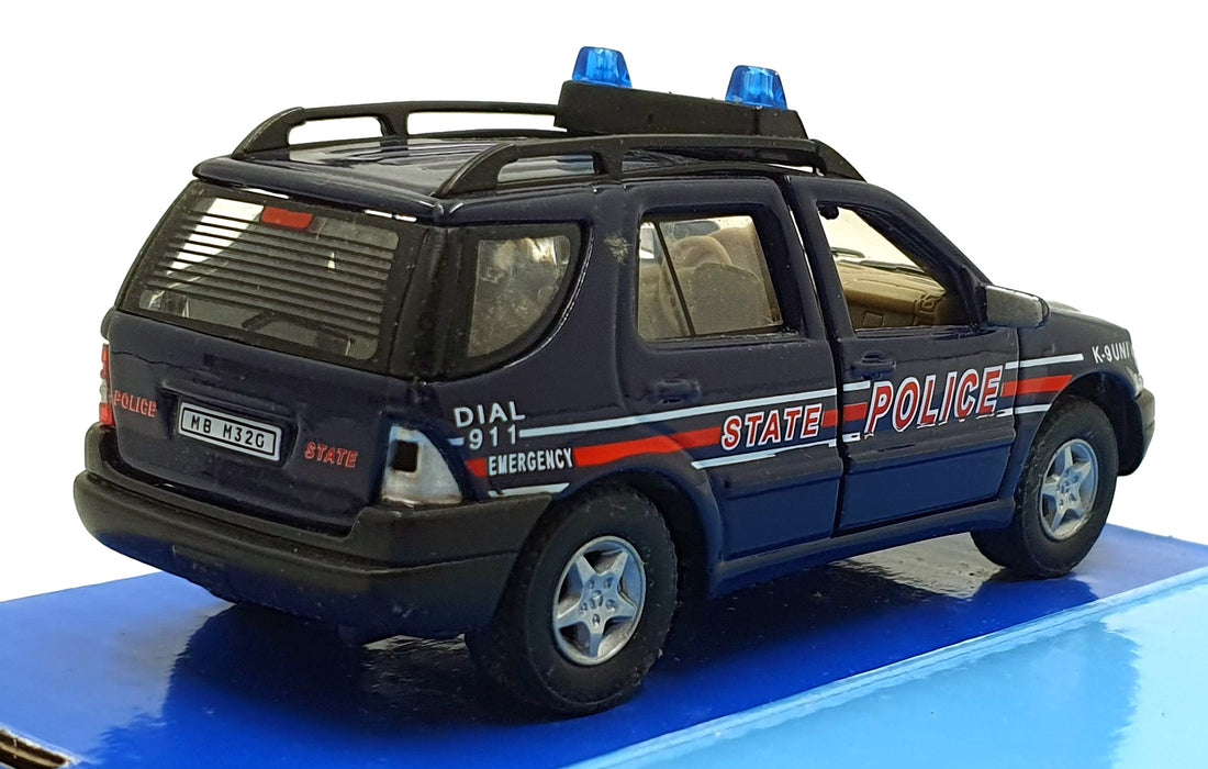 Cararama 1/43 Scale 210226F - Mercedes-Benz K-9 Unit Police Car - Blue
