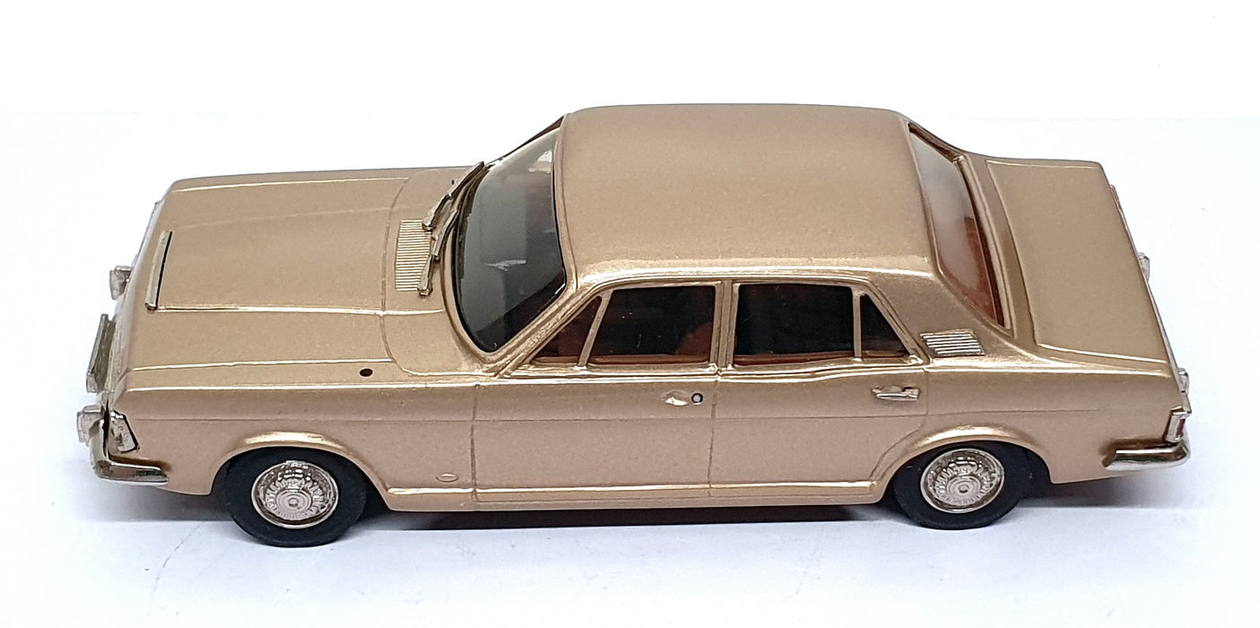 Lansdowne Models 1/43 Scale LDM109 - 1966 Ford Zodiac Mk4 Sal. - Met. Amber Gold