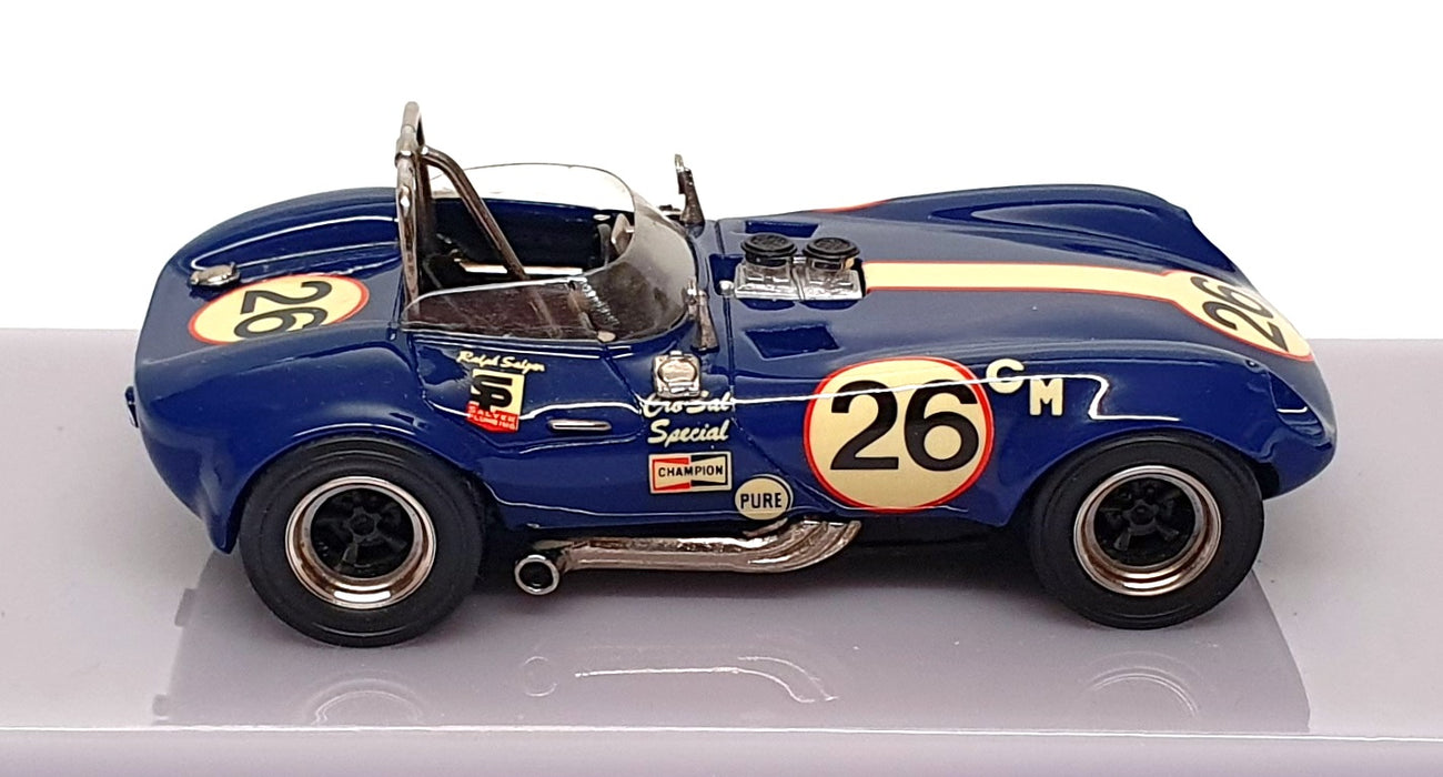 George Turner Models 1/43 Scale GTM.05 - Cro-Sal Cheetah #26 - Blue