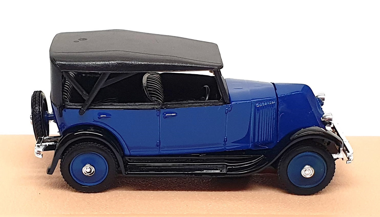 Eligor 1/43 Scale 1040 - 1927 Renault NN Torpedo Capote - Blue/Black