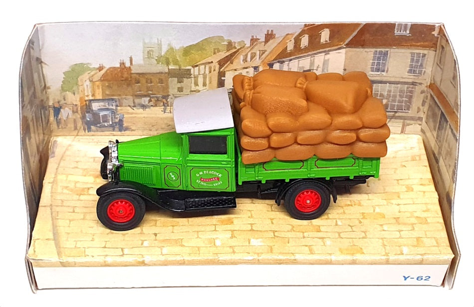 Matchbox Diecast Y62 - Model AA Ford 1.5 Ton Truck "G.W. Peacock" - Green