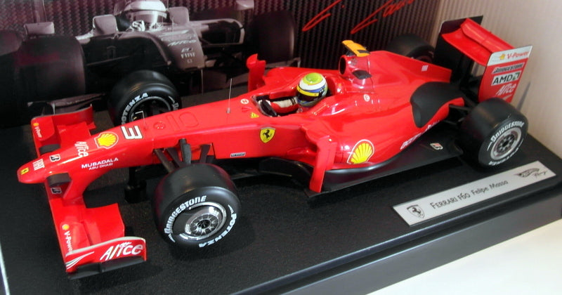 Hot Wheels 1/18 Scale diecast - P9966 Ferrari F60 2009 Fillipe Massa #3