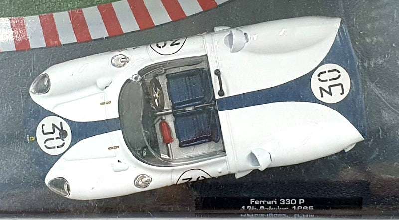 Altaya 1/43 Scale 30424D - Ferrari 330 P #30 12h Sebring 1965 - White