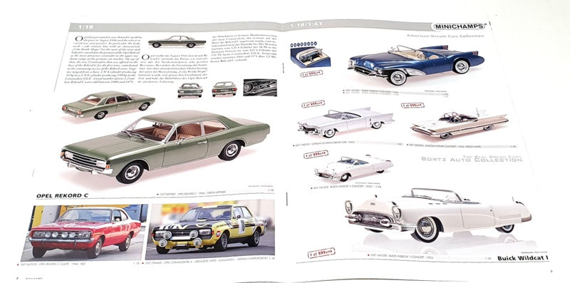 Minichamps Resin 2 2014 - A4 Fully Illustrated Colour Catalogue 15 Pages