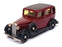 Milestone Miniatures 1/43 Scale VM2 - Vauxhall Lt. 6 Saloon Std. - Maroon/Black