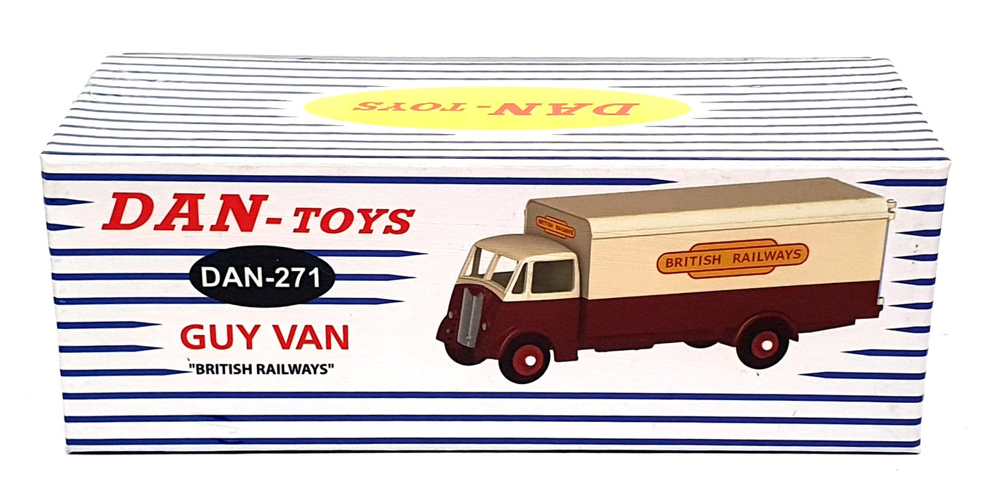 DAN-TOYS Reproduction DAN-271 - Guy Van British Railways - Cream/Brown
