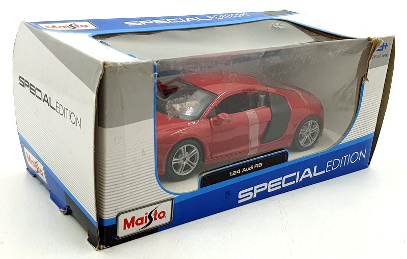 Maisto 1/24 Scale Diecast 31281 - Audi R8 - Red