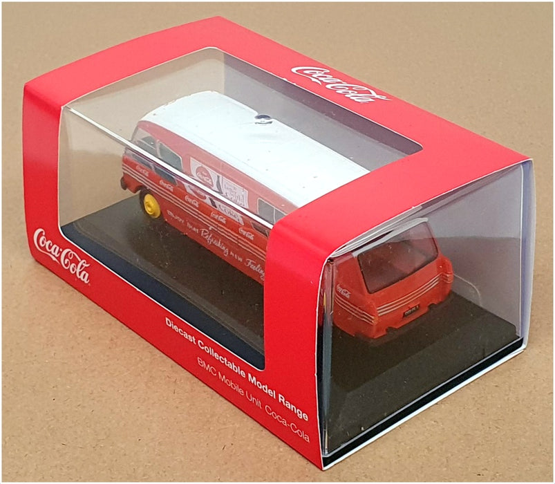 Oxford Diecast 1/76 Scale 76BMC005CC - BMC Mobile Unit Coca-Cola - Red/White