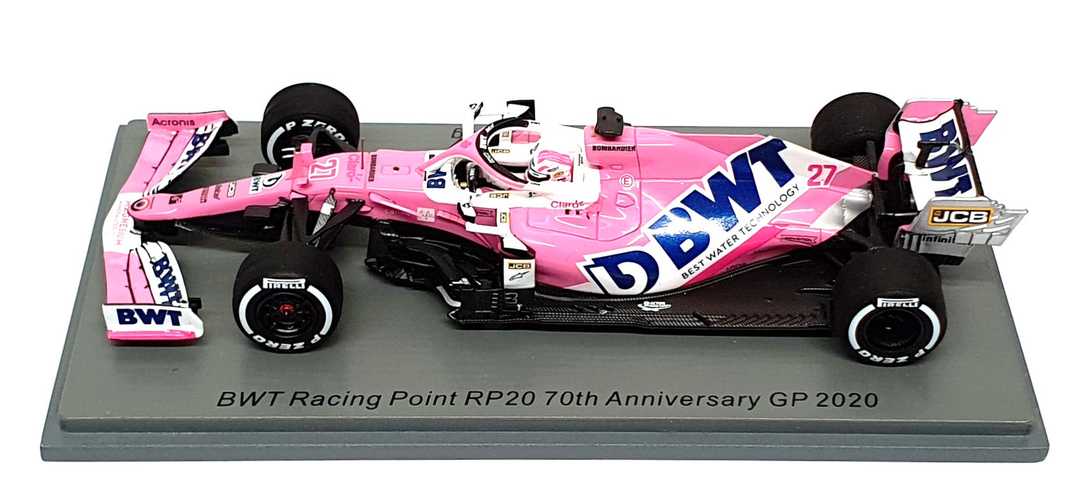 Spark 1/43 Scale S6478 - F1 BWT RP20 70th Anniversary GP 2020 Hulkenberg