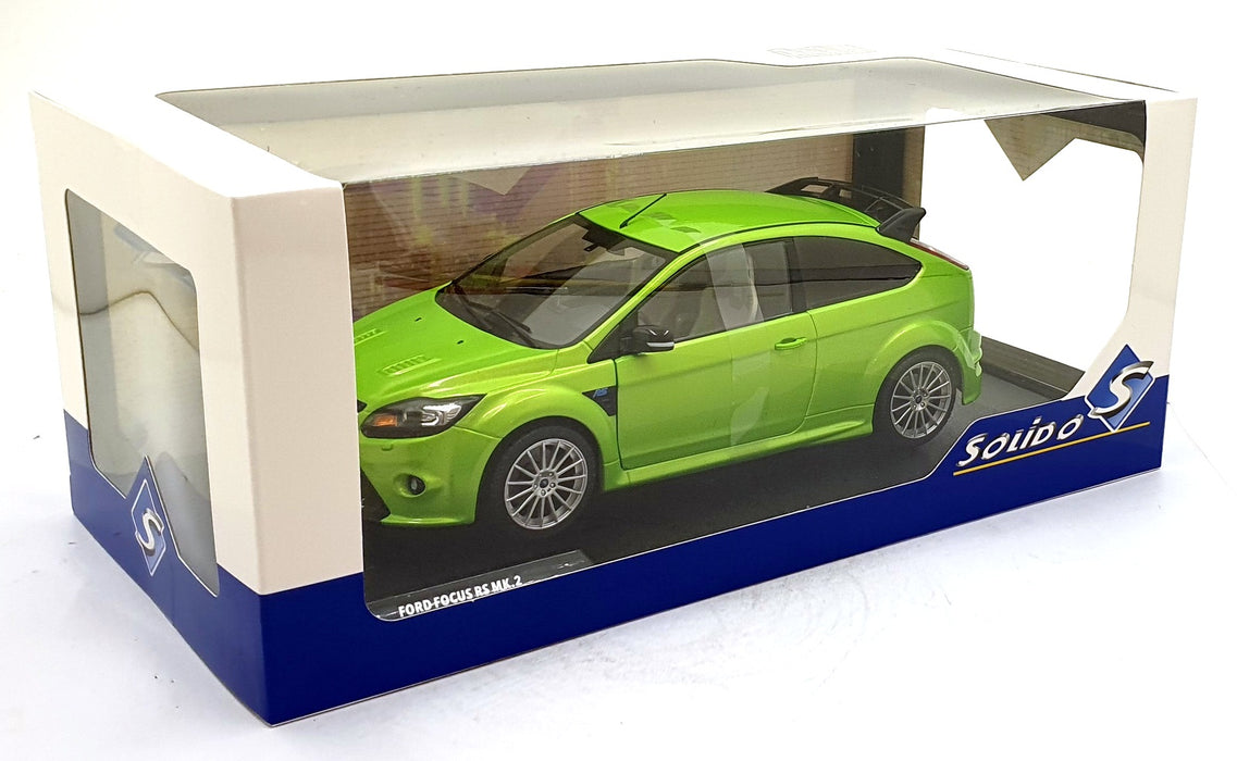 Solido 1/18 Scale Diecast S1813101 - Ford Focus RS MK2 2009 - Met. Green