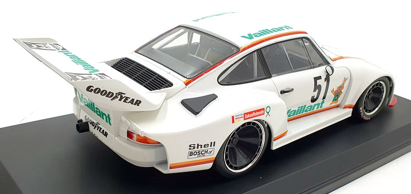 Norev 1/18 Scale 187432 - Porsche 935 Vaillant Bergischer Lowe Zolder DRM 1977