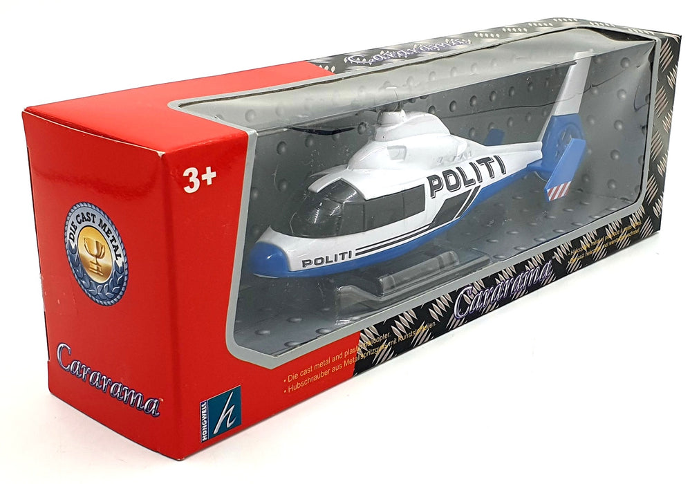 Cararama 1/43 Scale 001043C - Politi Helicopter - Blue
