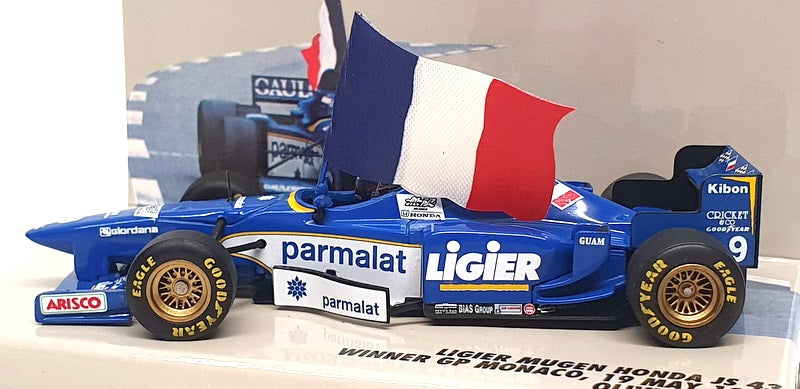 Minichamps 1/43 Scale 430 960099 - F1 Ligier Honda Winner Monaco GP 1996 Panis