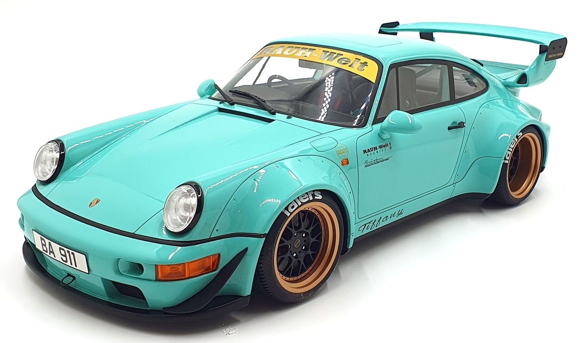 GT Spirit 1/12 Scale Resin GT951 - Porsche RWB - Present Blue