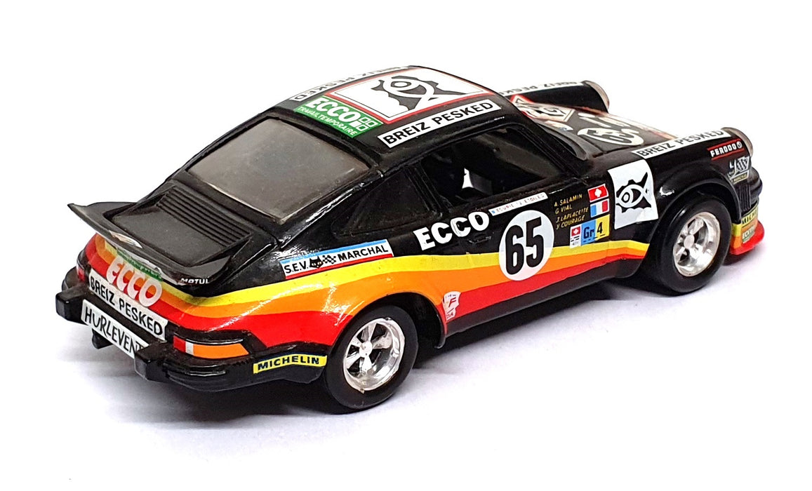 Solido 1/43 Scale Diecast 1323 - Porsche 934 Race Car #65 - Black