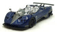Tayumo 1/36 Scale Pull Back & Go 36120210 - Pagani Zonda HP Barchetta LHD - Blue