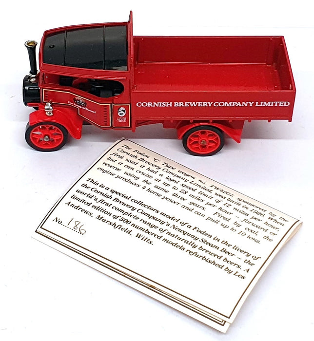 Matchbox Appx 11cm Long Diecast MB05E - 1922 Foden Steam Lorry REWORKED