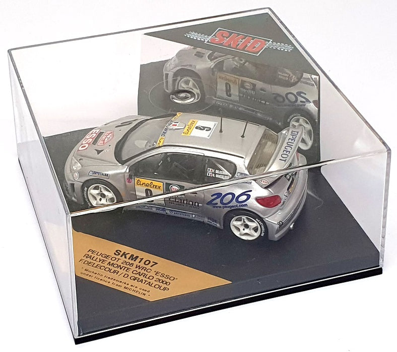 PEUGEOT 206 WRC RALLYE MONTE CARLO 2001 M. GRONHOLM NOREV 1:43 PEUGEOT 206 WRC RALLYE MONTE CARLO 2001 M. GRONHOLM NOREV 1:43