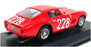 Best Model 1/43 Scale 9007 - Ferrari 275 GTB/4 #228 Targa Florio 1966 - Red